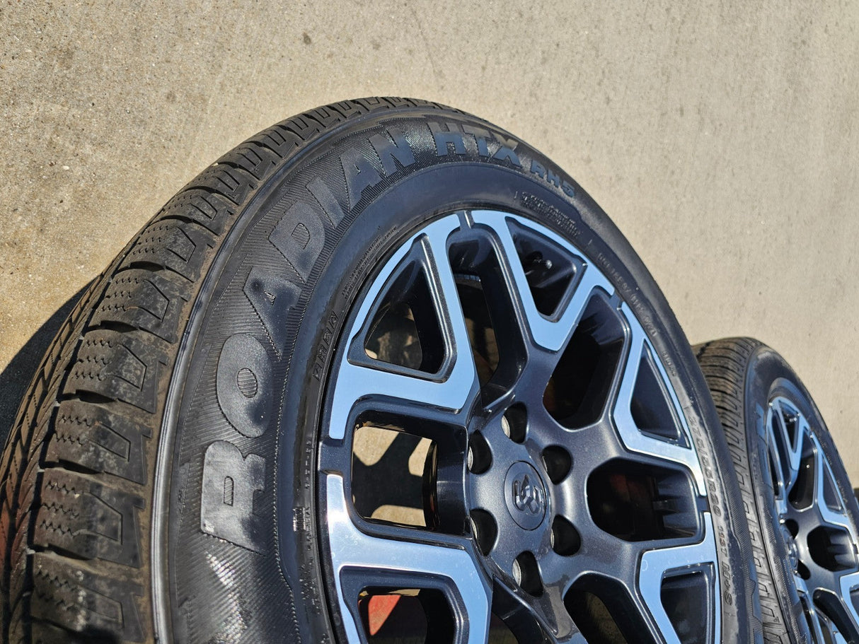 20" Dodge Ram 1500 OEM 94059 Laramie wheels rims 68583860AA 2024 2025 2026 NEW Texas Truck Tire