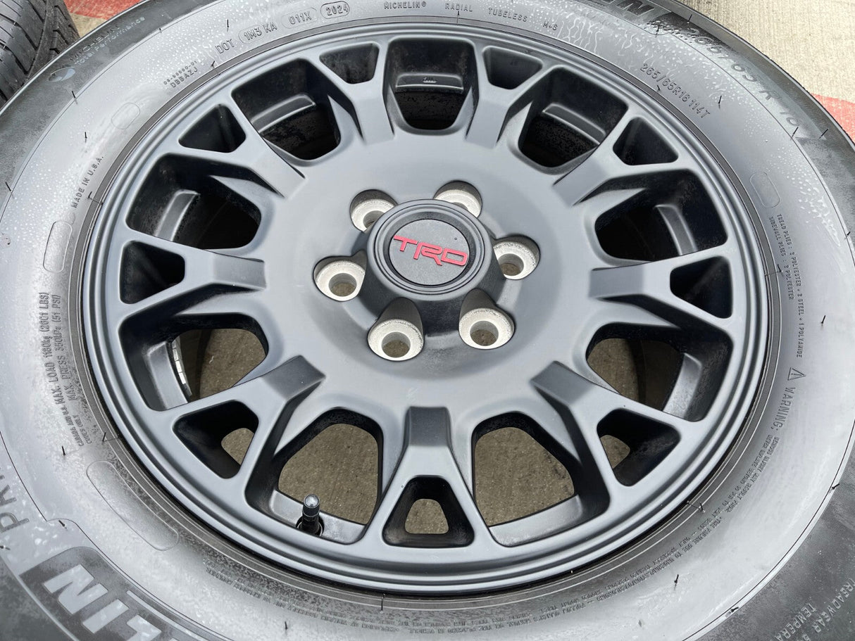 18" Toyota Tacoma 4Runner TRD Pro OEM 95973 wheels rims 2024 2025 2026 2027 NEW Texas Truck Tire