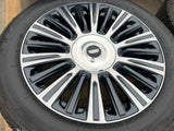 22" Cadillac Escalade Platinum OEM 4876 95167 wheels rims 2023 2024 2025 NEW Texas Truck Tire