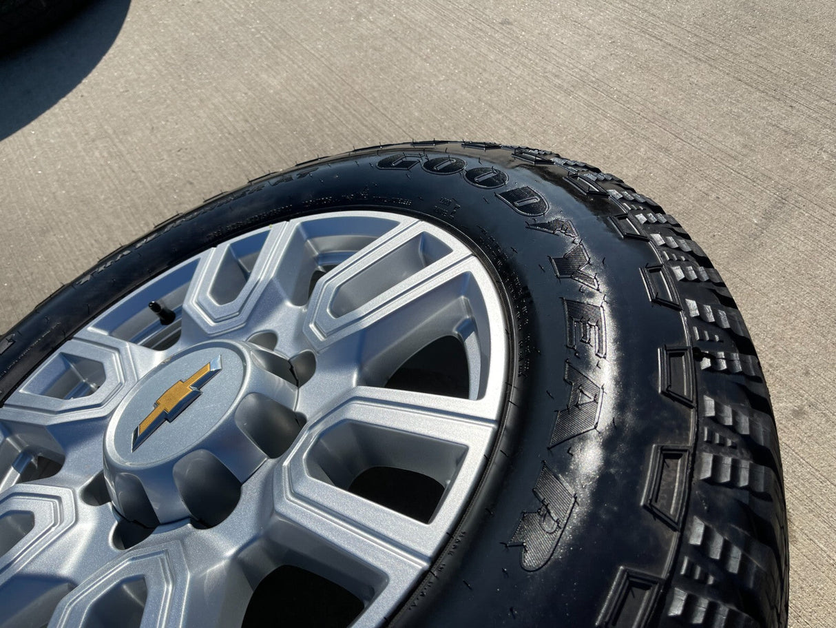 20" GMC Sierra AT4 2500 3500 OEM wheels rims 5950 Silverado 2023 2024 2025 NEW Texas Truck Tire
