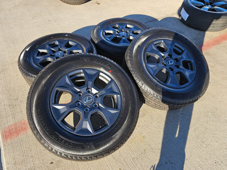18" Lexus GX550 OEM wheels rims Toyota Land Cruiser Tundra Sequoia MICHELIN NEW Texas Truck Tire