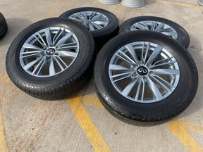 20" Infiniti QX80 OEM 73805 wheels rims Nissan Titan Armada 2024 2025 2026 NEW Texas Truck Tire