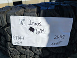 (4) 18" INEOS Grenadier OEM wheels rims beadlock 2023 2024 2025 2026 BFG KO2 Texas Truck Tire