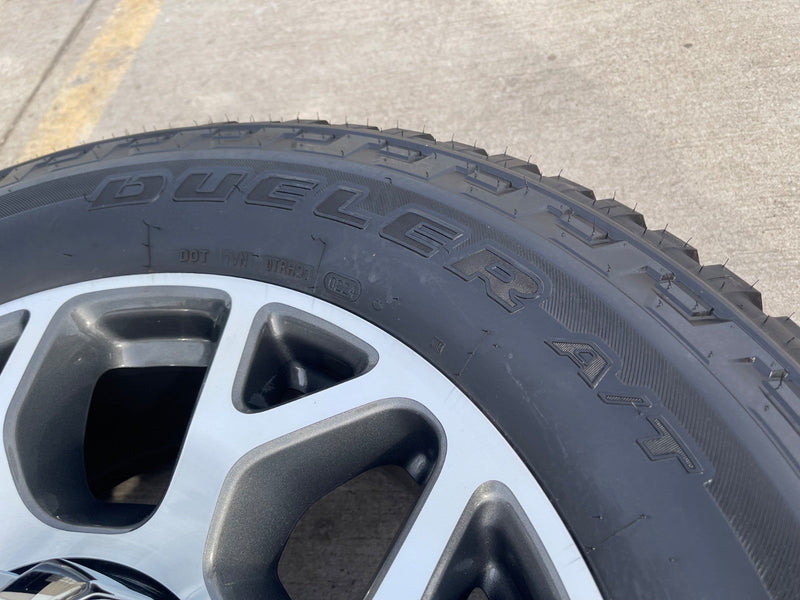 20" Ford F-250 F-350 OEM Lariat wheels rims 10292 tires BRIDGESTONE DUELER A/T Texas Truck Tire