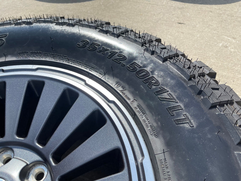 17" Ford Bronco HERITAGE Edition wheels rims 2024 2025 2026 tires 35" Texas Truck Tire