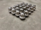 (20) 14x1.5 OEM Ford lug nuts polished Mustang OE 2015-2026 Texas Truck Tire