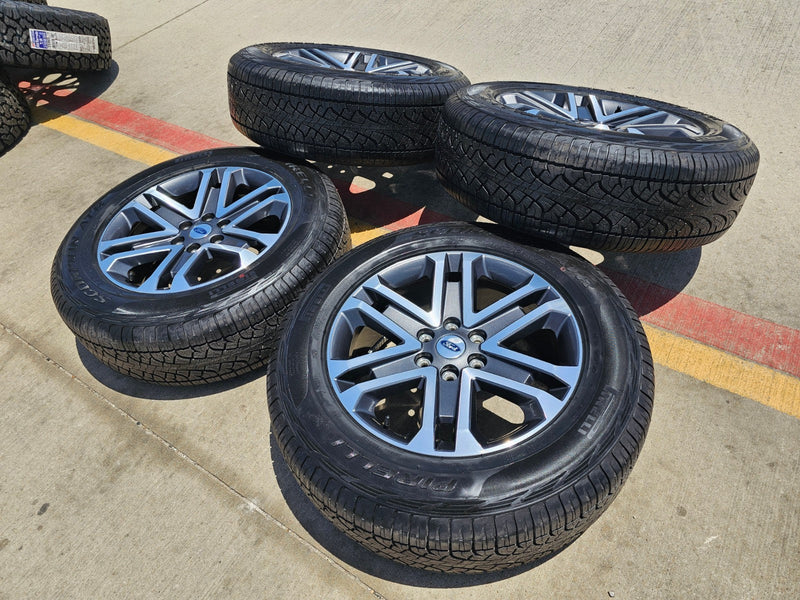 20" Ford F-150 OEM rims wheels 10345 95025 Expedition 2022 2023 2024 2025 Texas Truck Tire