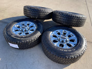 18" Ford F-250 F-350 OEM rims wheels 10097 tires GOODYEAR A/T Texas Truck Tire