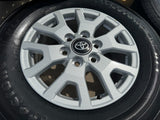 17" Toyota Tacoma 4Runner TRD OEM 94254 10637 wheels rims 2024 2025 2026 NEW Texas Truck Tire