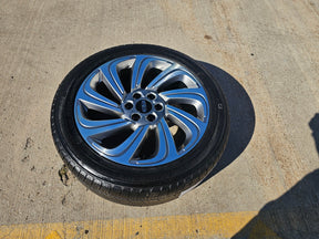 (1) 22" Lincoln Navigator BLACK LABEL OEM 10497 rim wheel 2022 2023 2024 GENERAL Texas Truck Tire