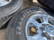 18" Ram 2500 3500 Laramie Power Wagon OEM wheels rims 2692 FIRESTONE H/T2 CLEAN Texas Truck Tire