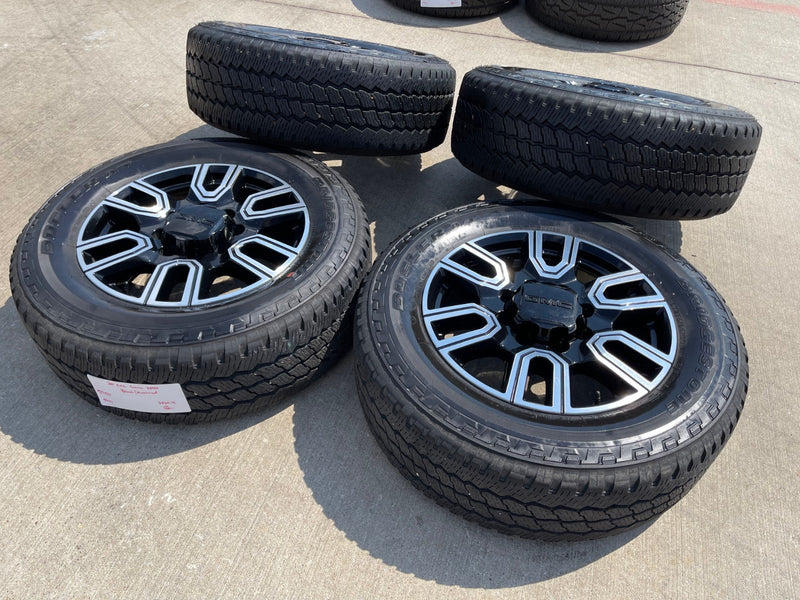 20" GMC Sierra AT4 2500 3500 OEM wheels rims 5950 Silverado 2021 2023 2024 2025 Texas Truck Tire
