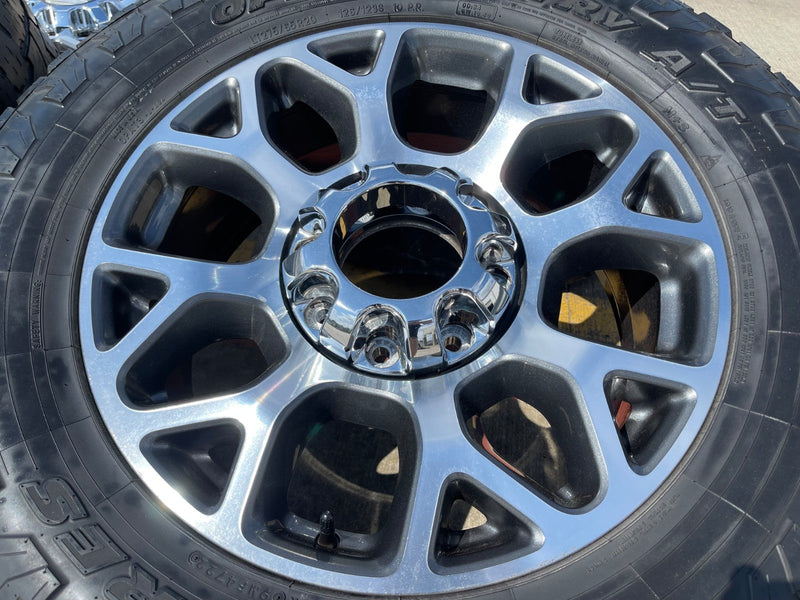 20" Ford F-250 F-350 OEM Lariat wheels rims 10292 10293 tires TOYO A/T Texas Truck Tire