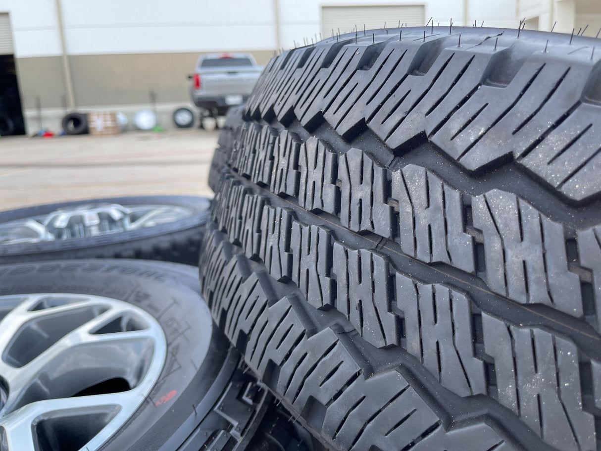 20" Ford F-250 F-350 OEM Lariat wheels rims 10292 tires BRIDGESTONE A/T Texas Truck Tire