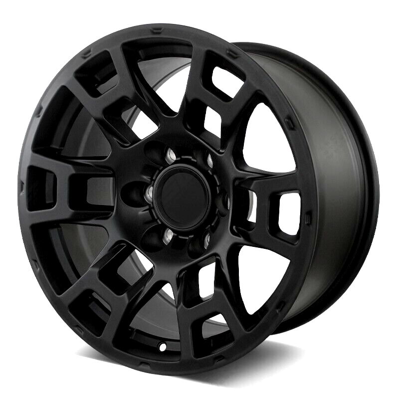 Toyota TRD Style Wheels 17 x 8 Auto Rims 4pcs Matte Black
