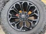 20x12 Fuel D546 Assault Chevy Silverado Ford F-150 RAM wheels rims 6x139 6x135 Texas Truck Tire