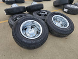 17" Dodge Ram 3500 Dually Laramie 8x200 wheels rims 2703 2704 OEM 2024 2025 Texas Truck Tire