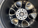 20" Dodge Ram 1500 OEM Laramie Black 2680 wheels rims tires 2024 2025 2026 NEW Texas Truck Tire