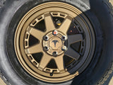 17" 4Runner Toyota Tacoma OEM BRONZE wheels rims FJ HANKOOK DYNAPRO A/T2 NEW Texas Truck Tire