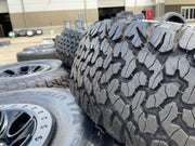 17" Ford F-150 Raptor OEM BEADLOCK rims wheels 10459 95210 BFG KO2 37" tires NEW Texas Truck Tire