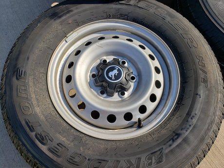 16" Ford Bronco steel wheels rims tires 10226 Ranger 2022 2023 2024 2025 Texas Truck Tire