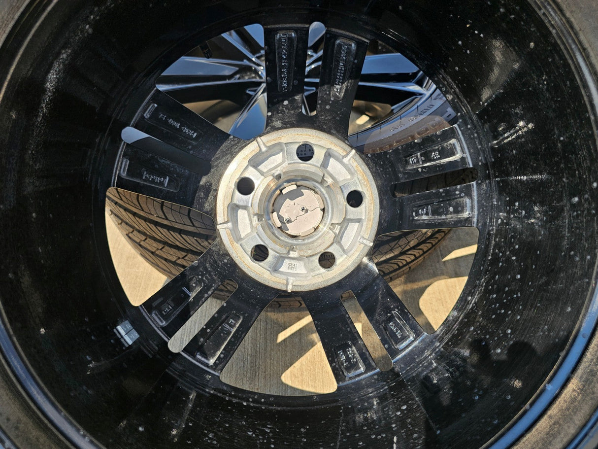 18" Ford Mustang GT OEM BLACK wheels rims PR3C-1007-BA tires 2024 2025 2026 NEW Texas Truck Tire