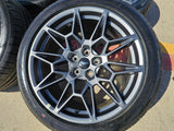 19" Ford Mustang GT Performance Track Pack OEM wheels rims 2024 2025 TPMS NEW Texas Truck Tire
