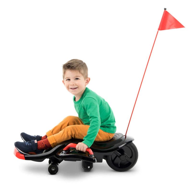 Compact 12V Rechargeable Ride-On Toy Vehicle - Rollplay Nighthawk Bolt, Black