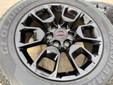 20" Nissan Titan PRO-4X Armada OEM wheels rims tires 2024 2025 2026 NEW Texas Truck Tire