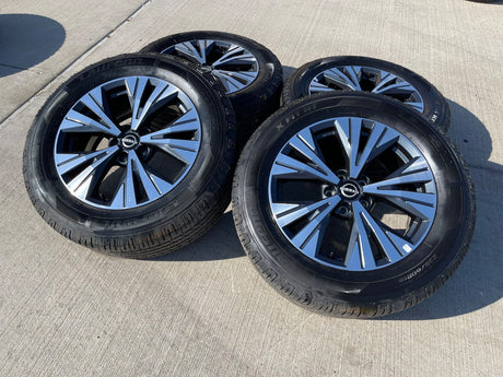 18" Nissan Murano Pathfinder FX35 FX45 QX60 OEM 62828 wheels rims 2023 2024 2025 Texas Truck Tire