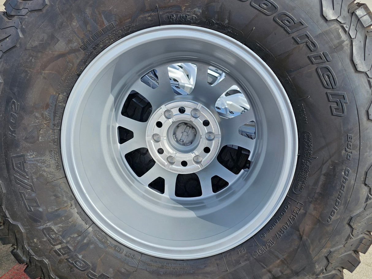 17" Ford F-150 Raptor R OEM Replica BEADLOCK 10460 rims wheels 35" tires BFG NEW Texas Truck Tire
