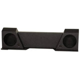 Qpower QBGMC10 2007 SCAB Chevy/GMC 07-19 Single Cab Dual 10" Subwoofer Box QPower