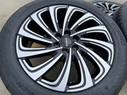 22" Lincoln Navigator OEM 10666 rims wheels BLACK LABEL 2025 2026 KUHMO NEW Texas Truck Tire