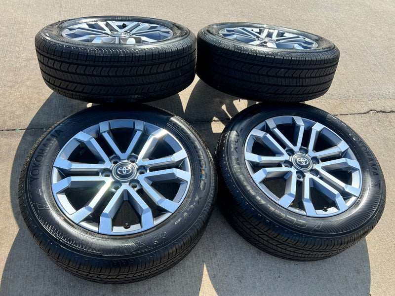 20" Toyota 4Runner TRD OEM wheels rims Land Cruiser Tundra Sequoia 2025 2026 NEW Texas Truck Tire