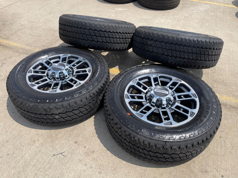 20" Ford F-250 F-350 OEM 10302 10483 LIMITED wheels rims 2024 2025 2026 Texas Truck Tire
