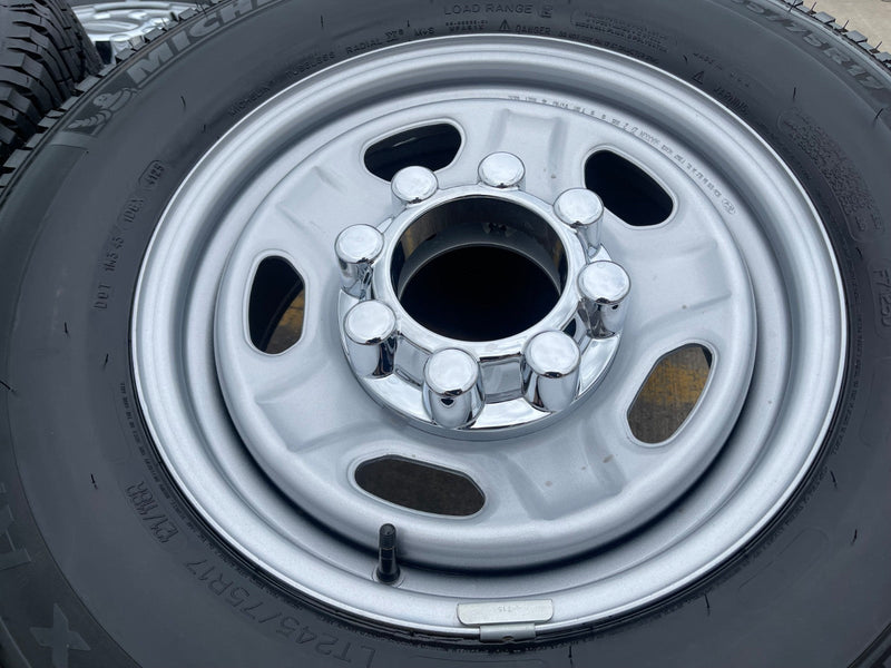 17" Ford F-250 F-350 OEM 3828 wheels rims tires MICHELIN LTX A/T2 NEW Texas Truck Tire