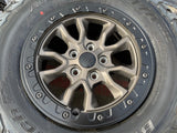 (5) 17" Jeep Wrangler 392 Gladiator OEM 9304 95240 BEADLOCK wheels rims Texas Truck Tire