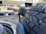 17" Dodge Ram 3500 Dually Laramie 8x200 wheels rims 2703 2704 OEM tires IRONMAN Texas Truck Tire