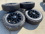 20" Chevy Silverado Trail Boss GMC AT4 2500 OEM 94030 wheels rims BFG KO3 Texas Truck Tire