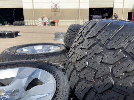 18" Ram 1500 OEM CHROME 2669 wheels rims 2021 2022 2023 2024 2025 2026 FALKEN Texas Truck Tire