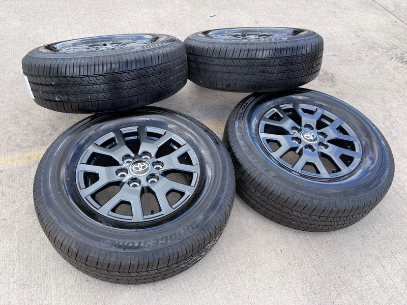 17" Toyota 4Runner Tacoma TRD OEM 94254 10637 wheels rims 2024 2025 2026 NEW Texas Truck Tire