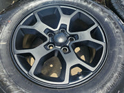 (1) 17" Jeep Wrangler Rubicon OEM 9218 wheel rim Gladiator tire NEXEN HTX2 NEW Texas Truck Tire