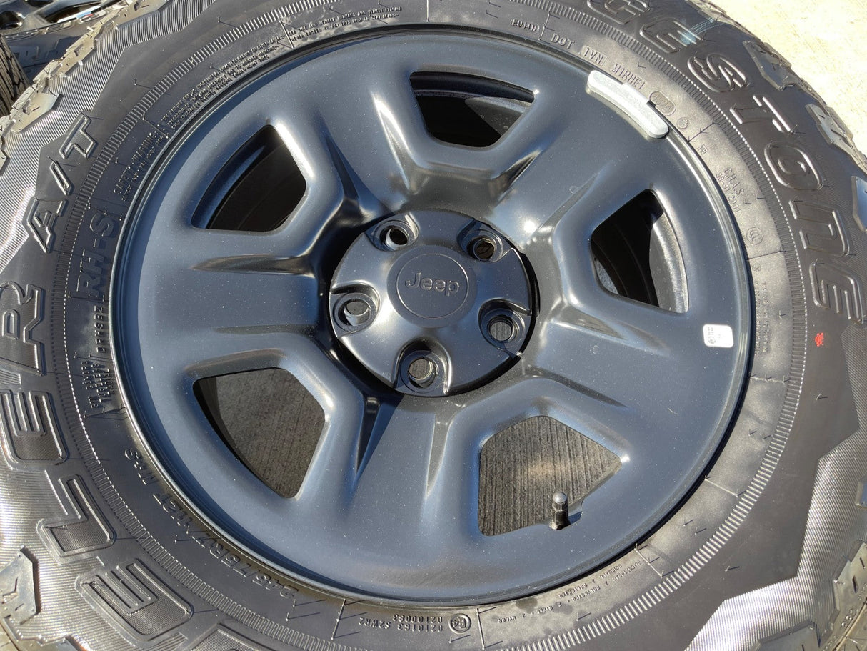 17" Jeep Gladiator OEM wheels rims Steel 9220 9240 Wrangler 2025 2026 NEW Texas Truck Tire