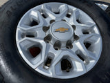 18" Chevy Silverado 2500 3500 OEM 5959 wheels rims 2021 2022 2023 2024 2025 Texas Truck Tire