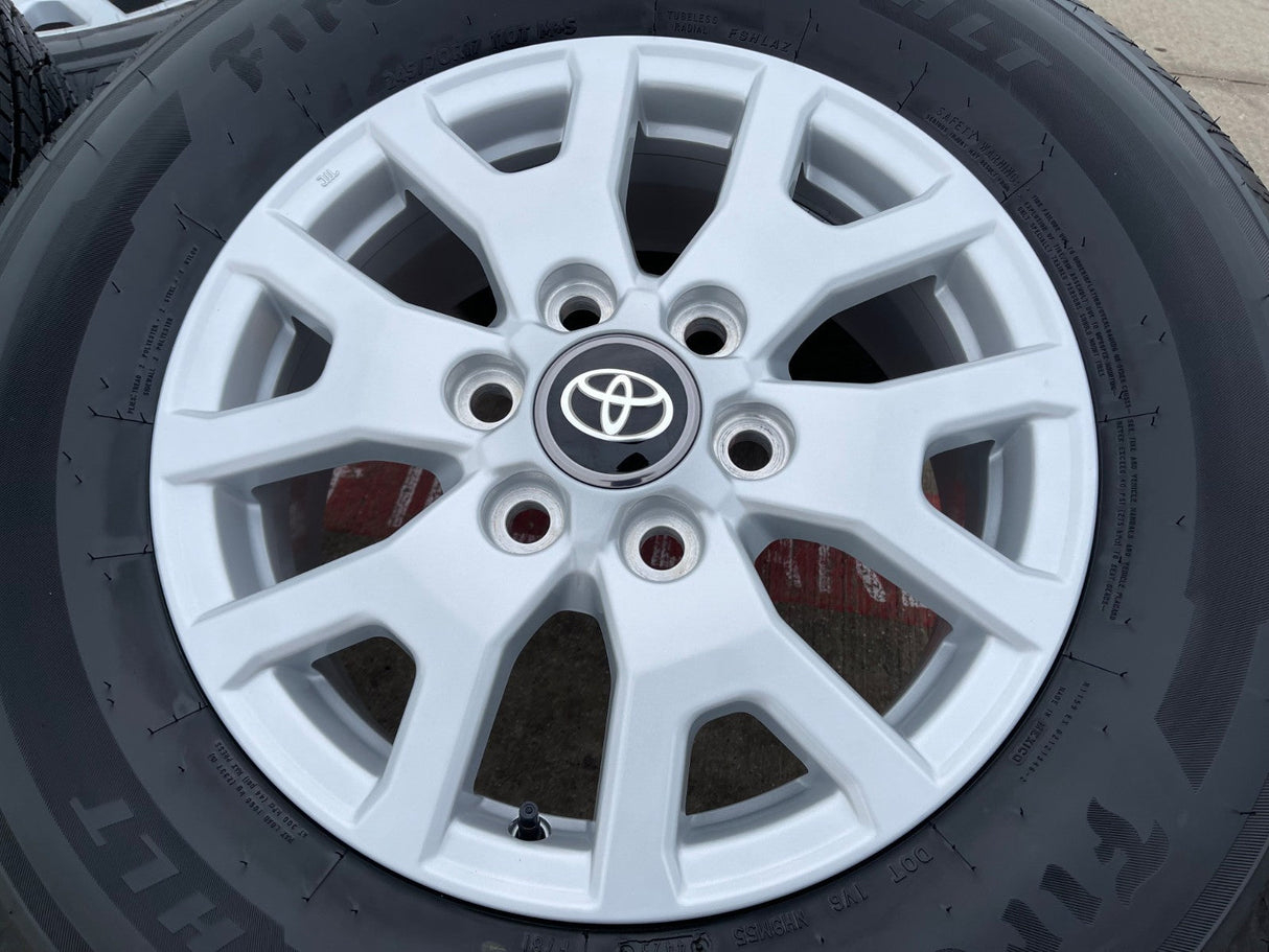 17" Toyota Tacoma 4Runner TRD OEM 94254 10637 wheels rims 2026 FIRESTONE NEW Texas Truck Tire