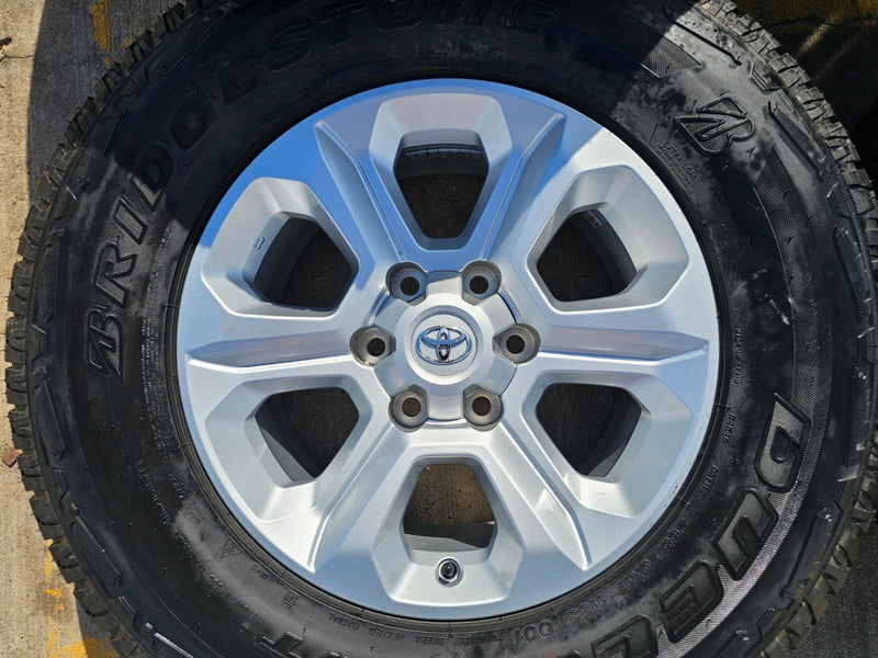 17" 4Runner Toyota Tacoma OEM wheels rims 75153 FJ DUELER A/T NEW Texas Truck Tire