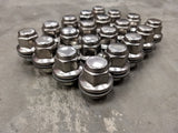 (20) 12x1.5 OEM Toyota Camry lug nuts polished Avalon Corolla Rav-4 Lexus RX350 Texas Truck Tire