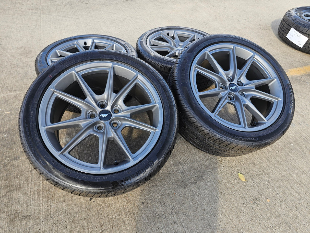 19" Ford Mustang Stealth GT OEM 95759 wheels rims 2023 2024 2025 2026 NEW Texas Truck Tire