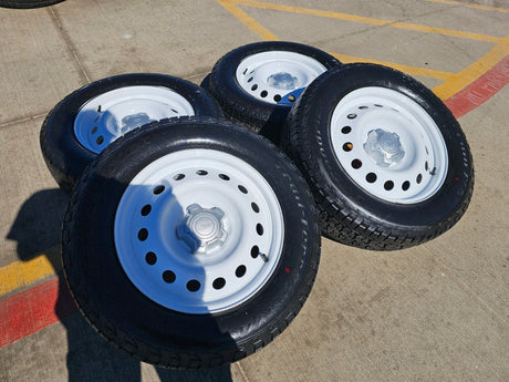 17" Ford Maverick Bronco Sport WHITE rims wheels 10415 OEM NEW BFG A/T Texas Truck Tire