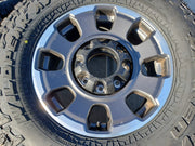 18" Ford F-250 F-350 OEM TREMOR rims wheels 10482 FALKEN A/T4 33" NEW Texas Truck Tire